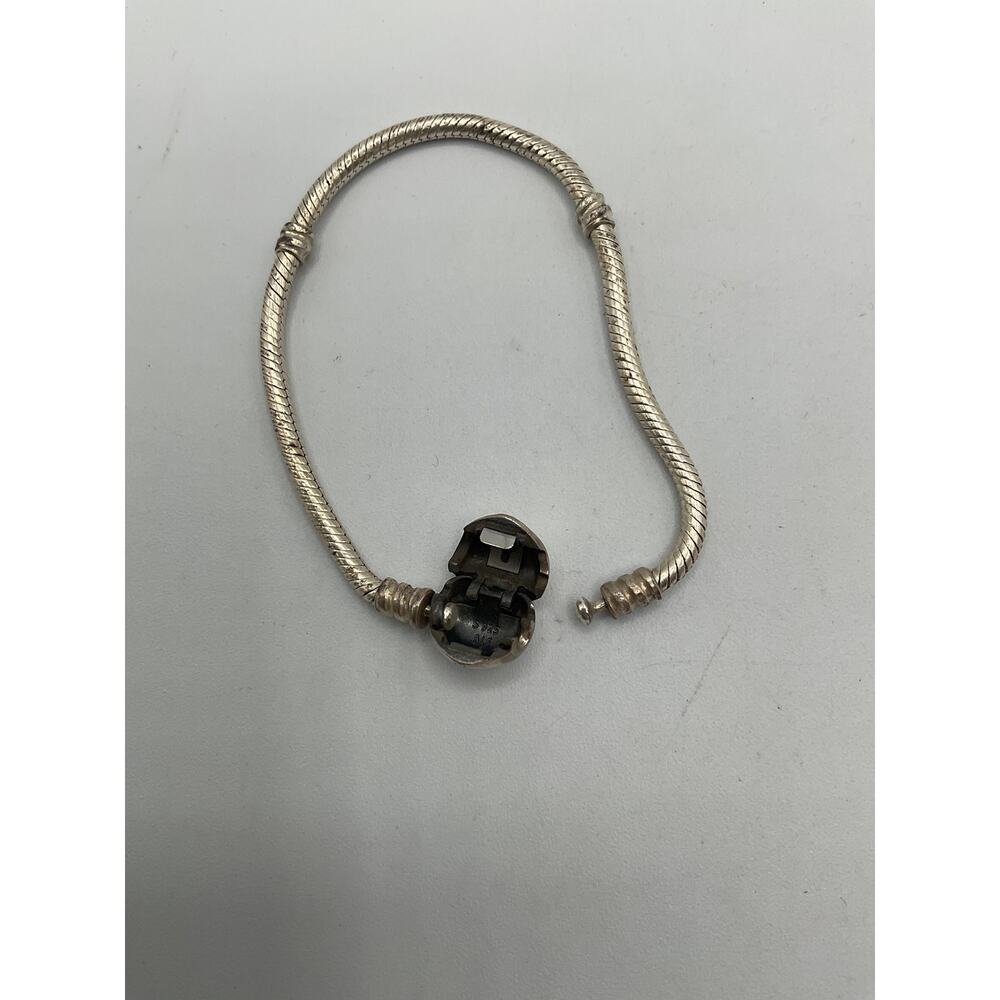 Pandora Charm Bracelet, no charms- about 6 1/4 in - Picture 3 of 4